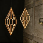 Valona Wooden Ornament Diamond