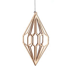 Valona Wooden Ornament Diamond