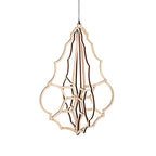 Valona Wooden Ornament Medallion