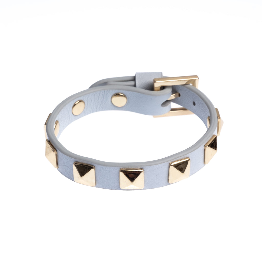 DARK Department Leather Stud Bracelet - Big