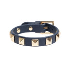 DARK Department Leather Stud Bracelet - Big