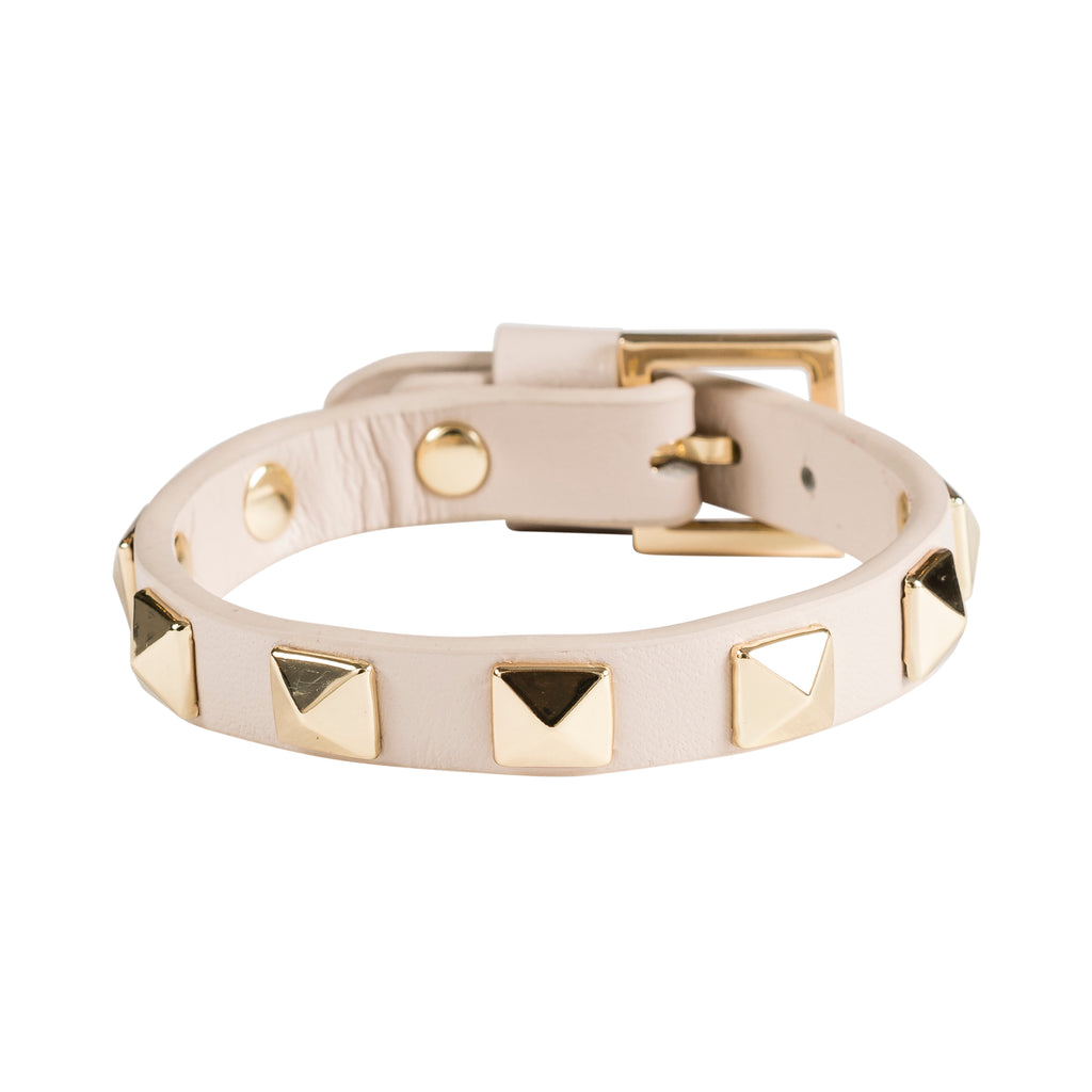 DARK Department Leather Stud Bracelet - Big