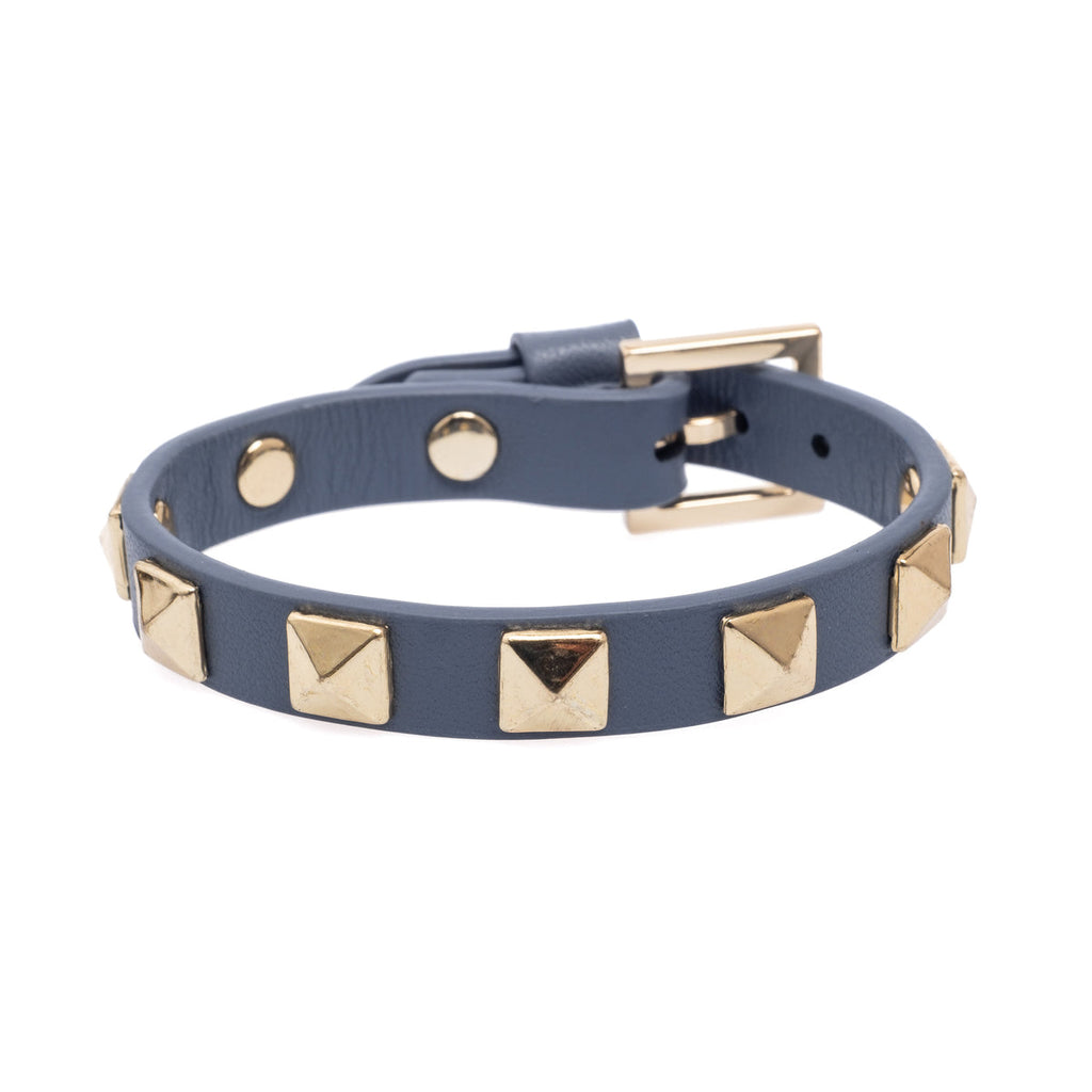 DARK Department Leather Stud Bracelet - Big