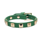 DARK Department Leather Stud Bracelet - Big