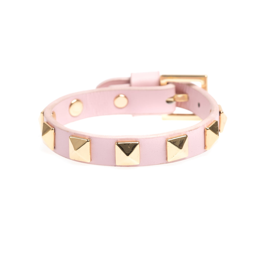 DARK Department Leather Stud Bracelet - Big