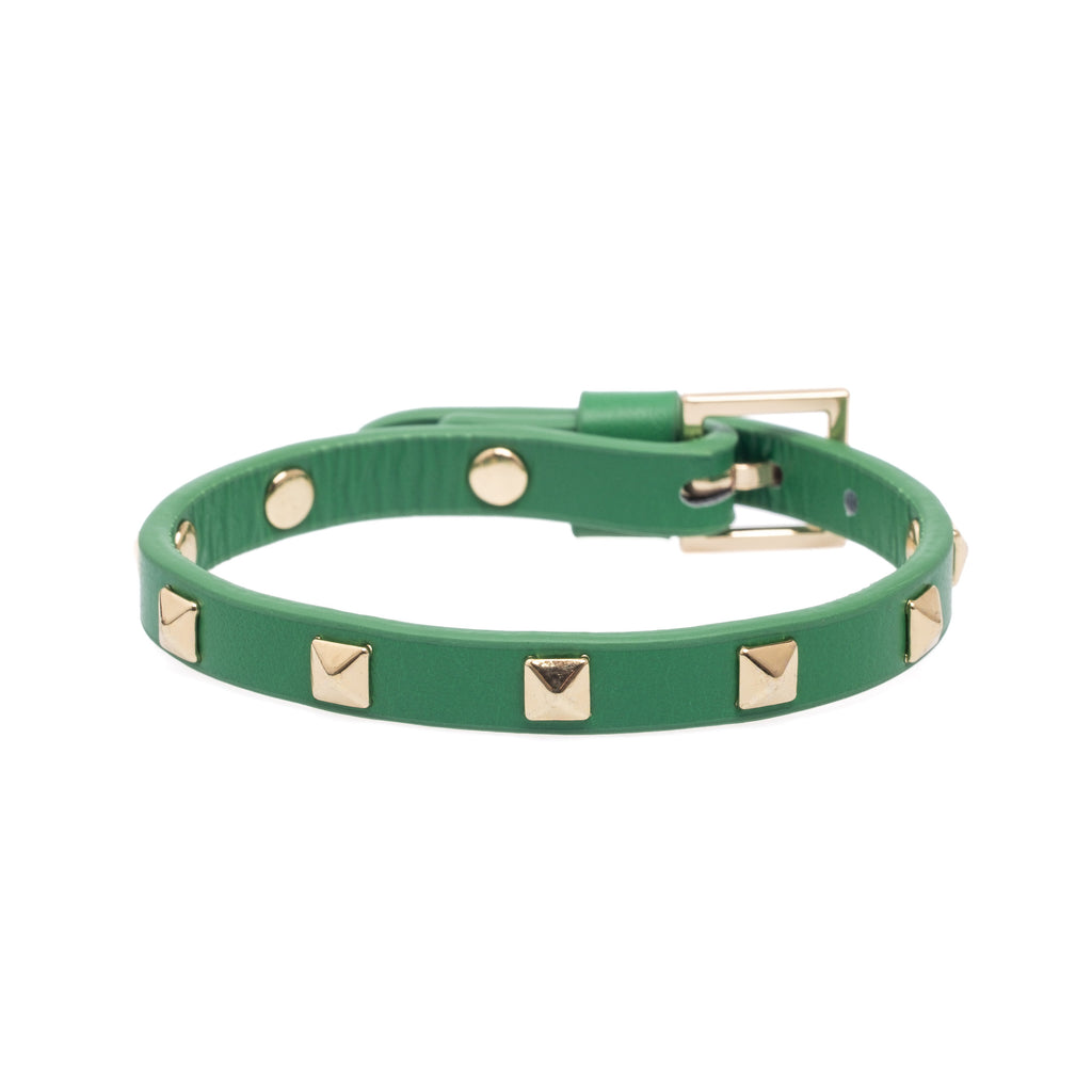 DARK Department Leather Stud Bracelet - Small