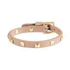 DARK Department Leather Stud Bracelet - Small