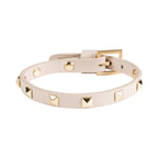 DARK Department Leather Stud Bracelet - Small