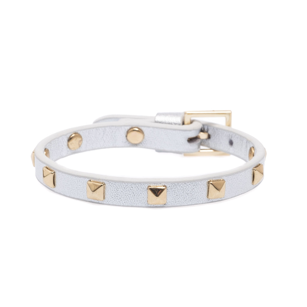DARK Department Leather Stud Bracelet - Small