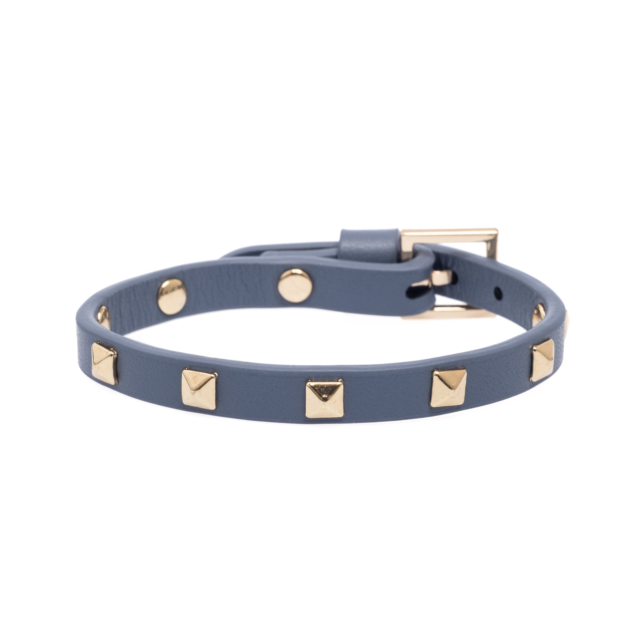 DARK Department Leather Stud Bracelet - Small