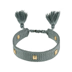 DARK Department Woven Friendship Bracelet