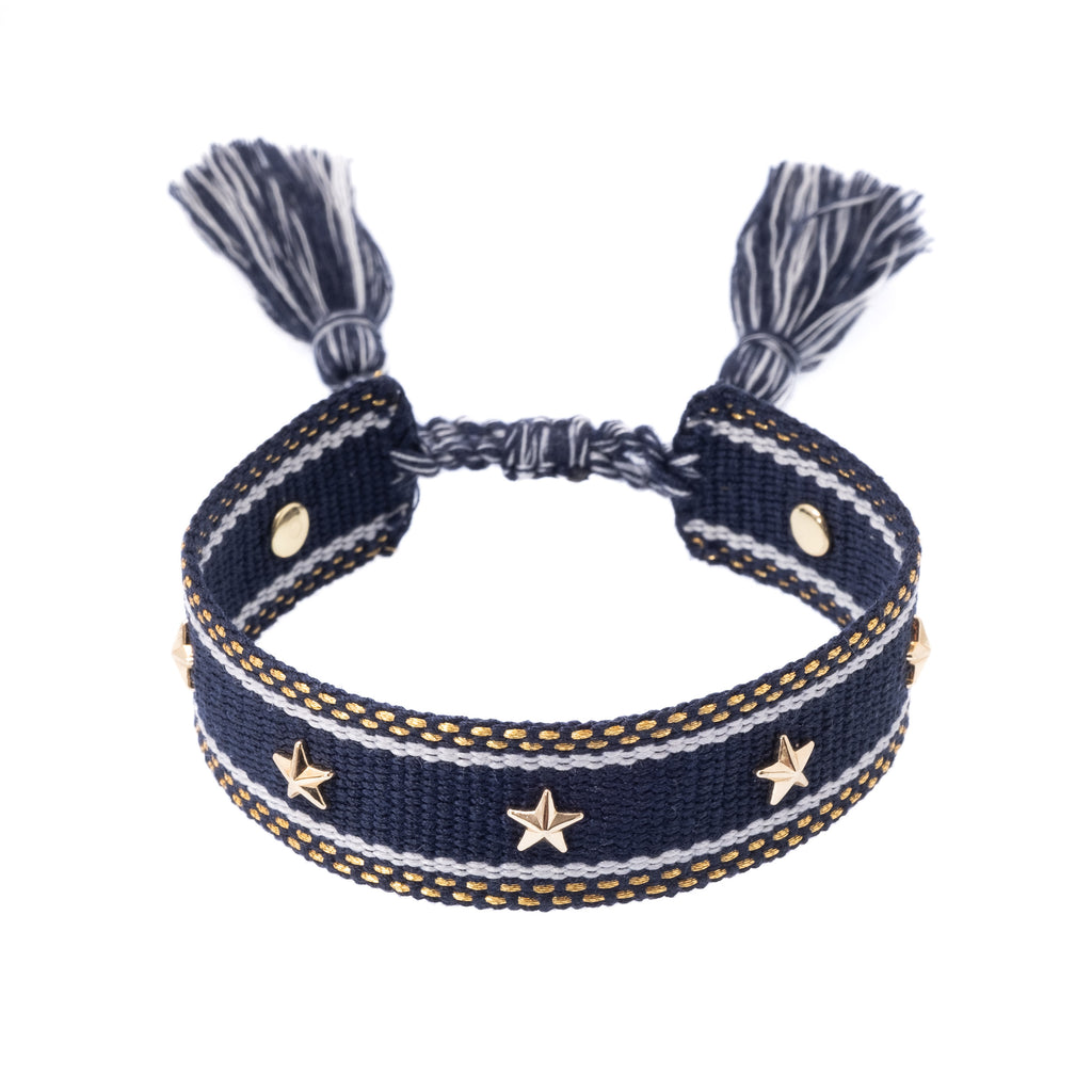 DARK Department Woven Friendship Bracelet