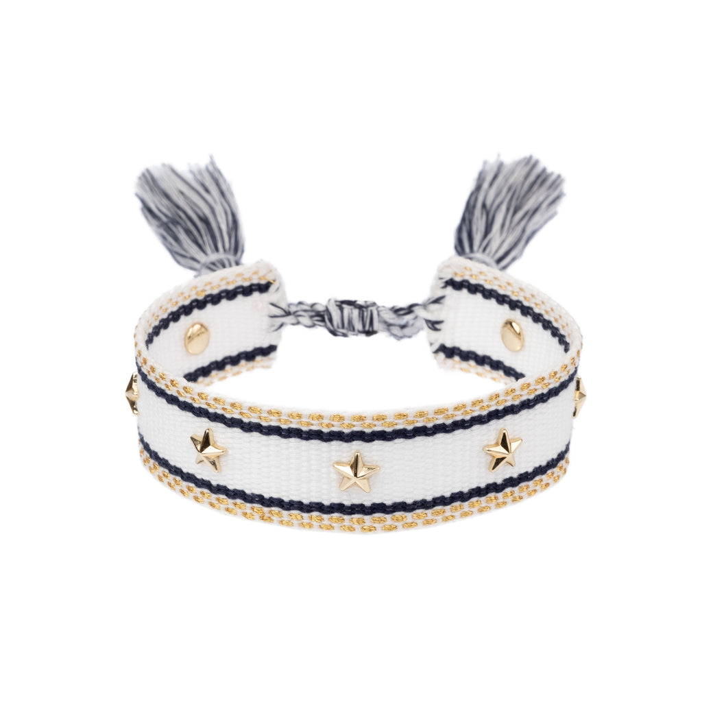 DARK Department Woven Friendship Bracelet
