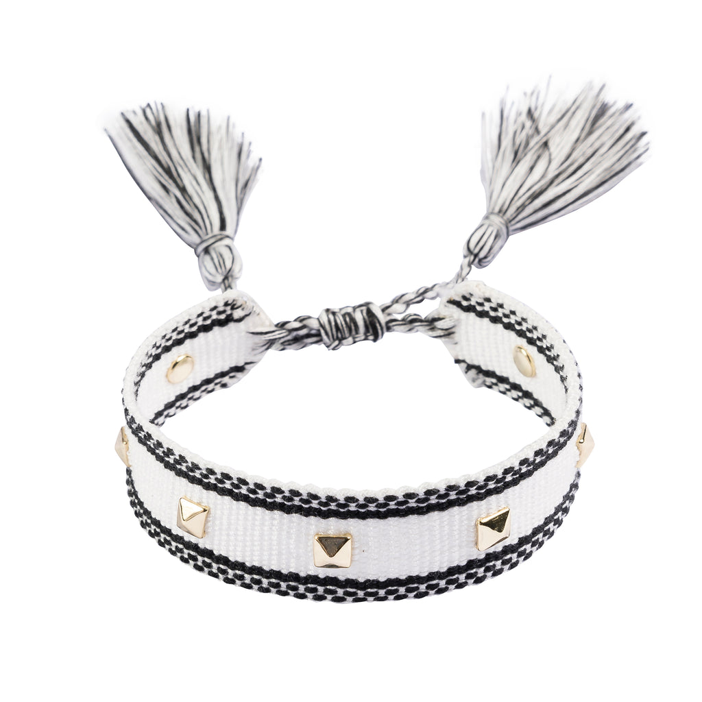 DARK Department Woven Friendship Bracelet