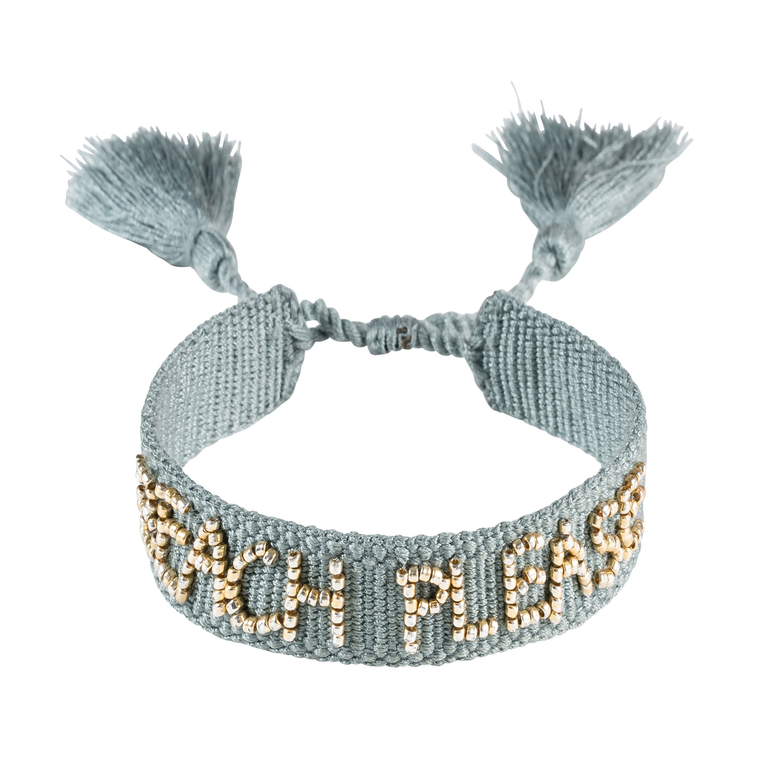 DARK Department Woven Friendship Bracelet