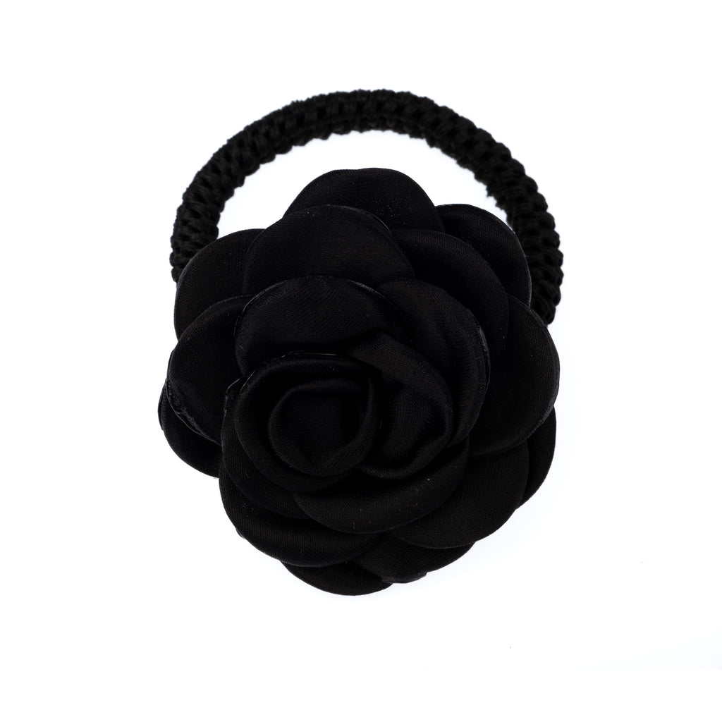 DARK Department Satin Rose Hair Tie