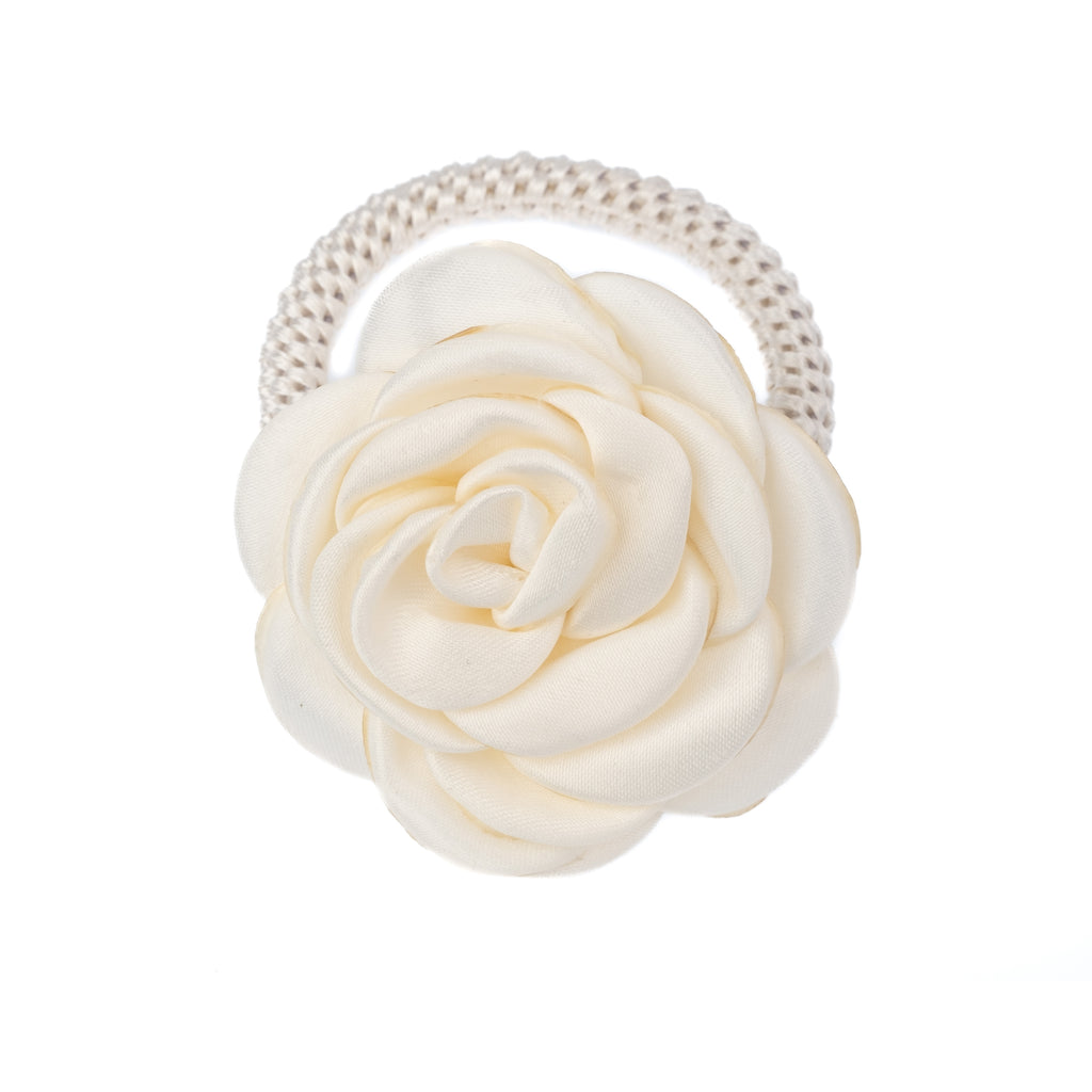 DARK Department Satin Rose Hair Tie