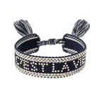 DARK Department Woven Friendship Bracelet