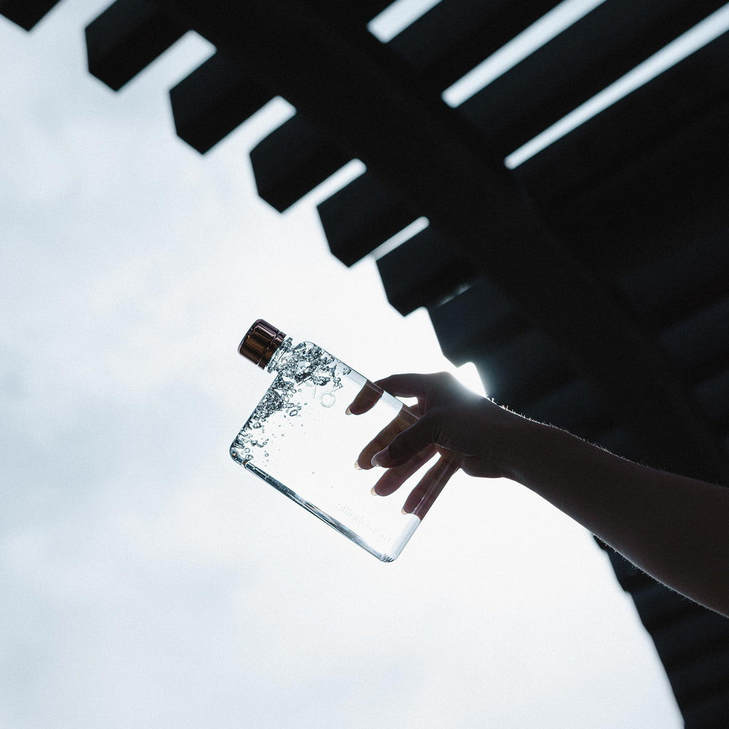 A6 Memobottle™ Läpinäkyvä 375 ml