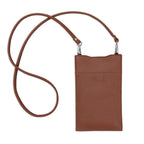 MIIKO Leather Heart Phone Case Brown