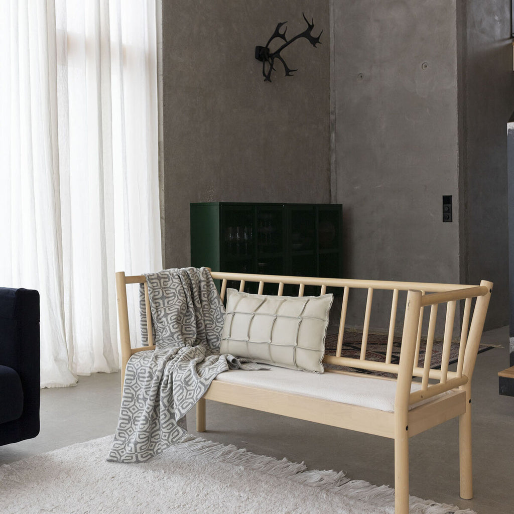 MIIKO Wool Blanket Louhi Grey 