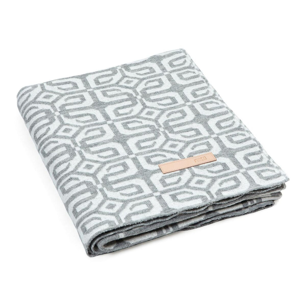 MIIKO Wool Blanket Louhi Grey 