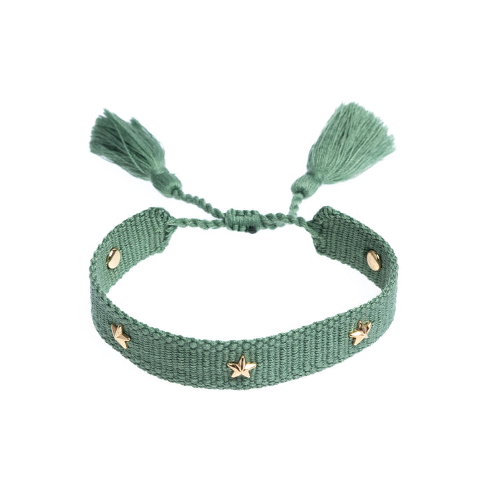 DARK Department Woven Friendship Bracelet