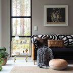 MIIKO Wool Blanket Louhi Black