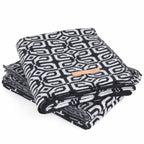MIIKO Wool Blanket Louhi Black